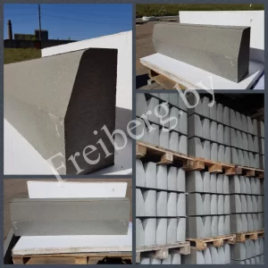 Борт дорожный 1000*300*150 серый