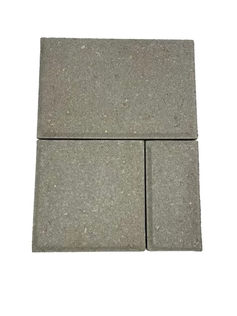 Тротуарная плитка Новый город 60 мм серый