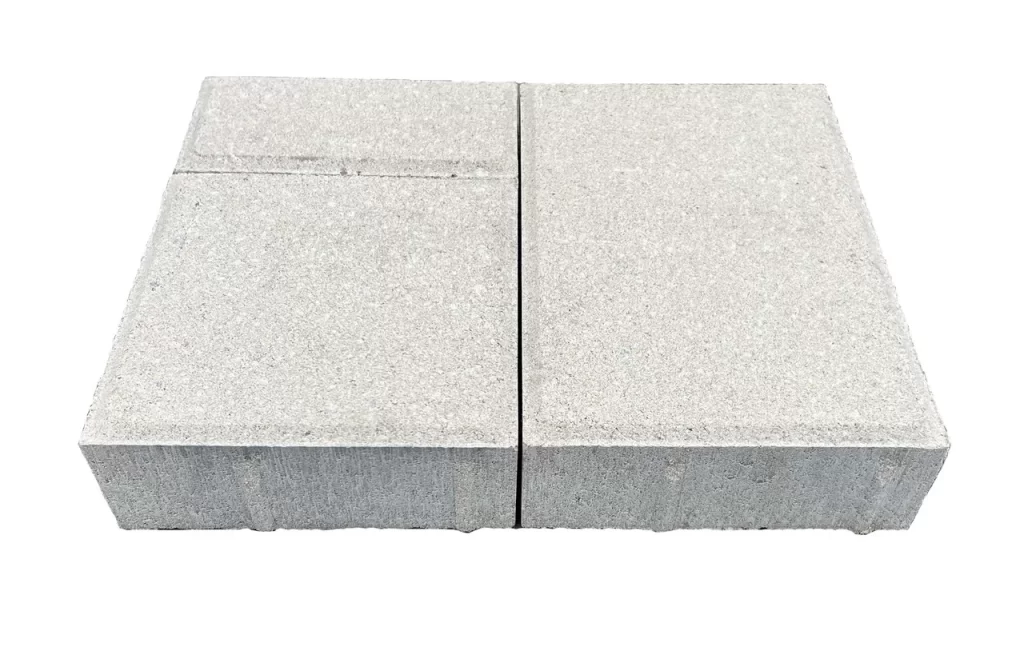 Тротуарная плитка Новый город 60 мм белый