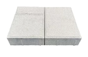 Тротуарная плитка Новый город 60 мм белый