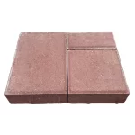 Тротуарная плитка Новый город 60 мм красный