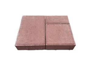 Тротуарная плитка Новый город 60 мм красный