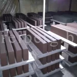 Борт тротуарный 1000*200*80 коричневый