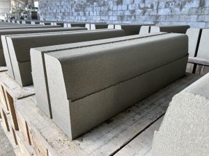 Борт дорожный 1000*300*150 желтый